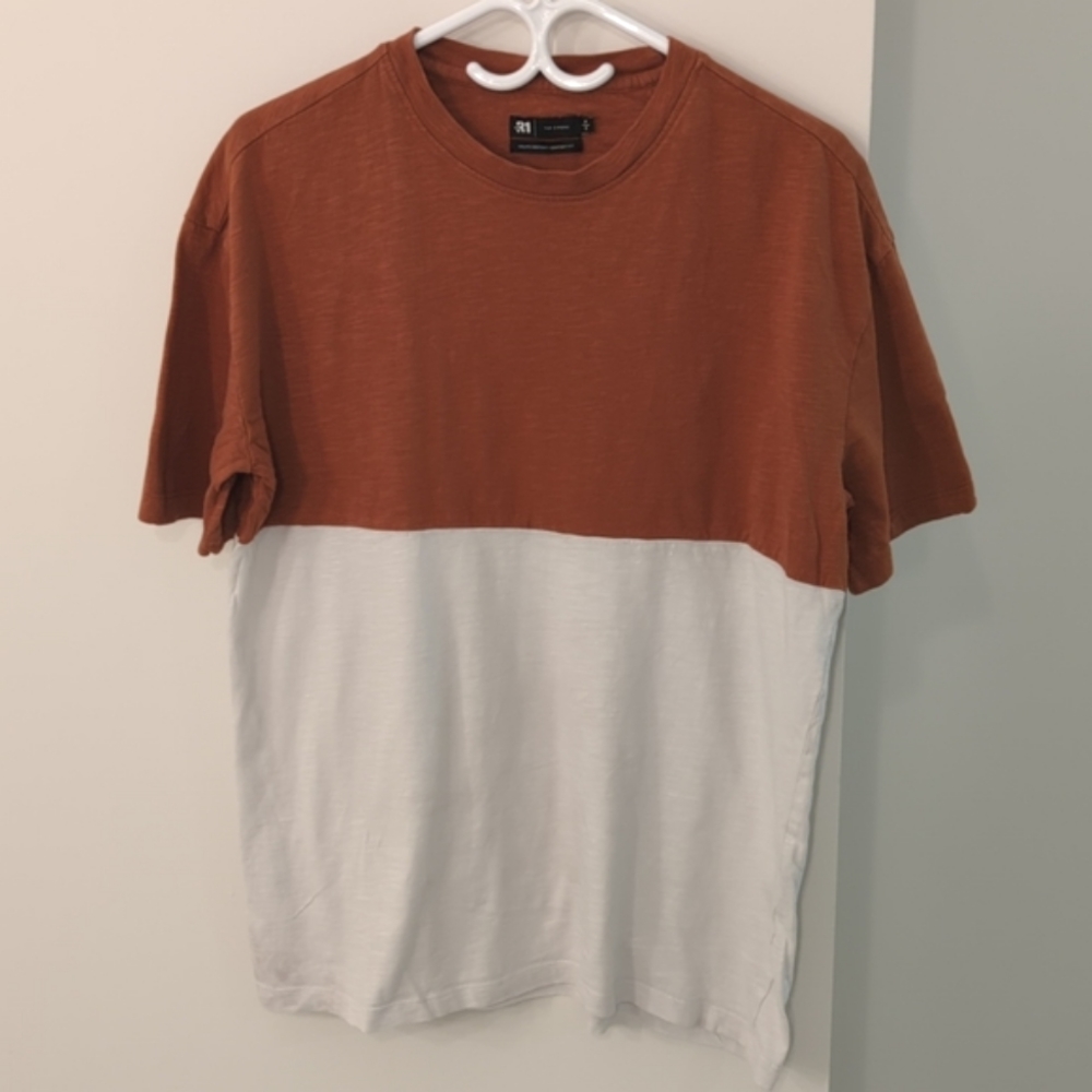 Men's casual Colour Block T-shirt